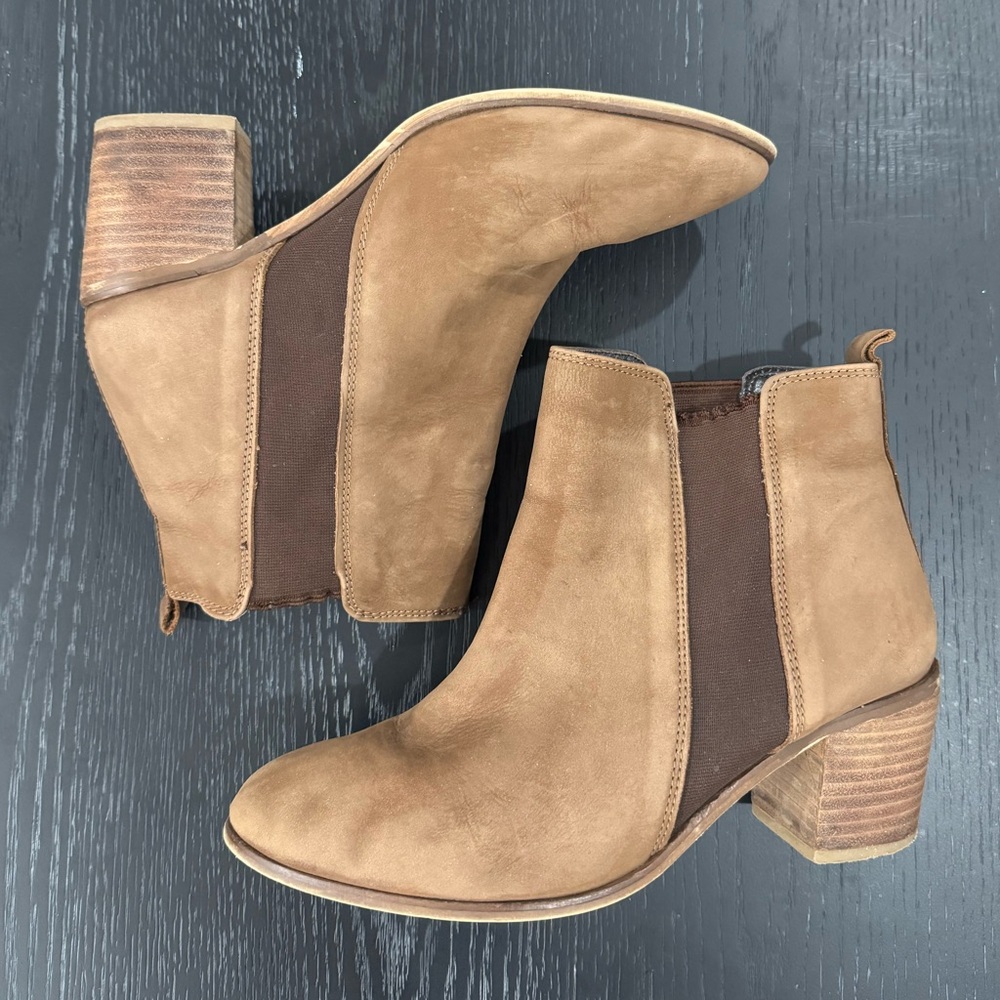 Tan Dune London Ankle Boots